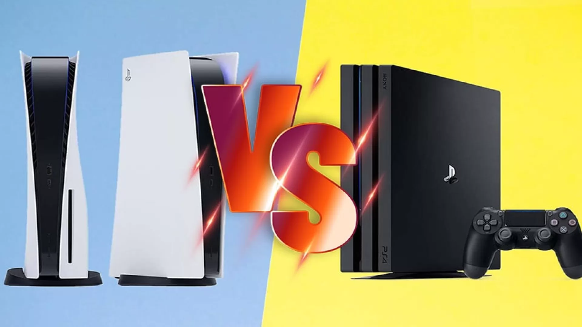 تفاوت ps4 و ps5