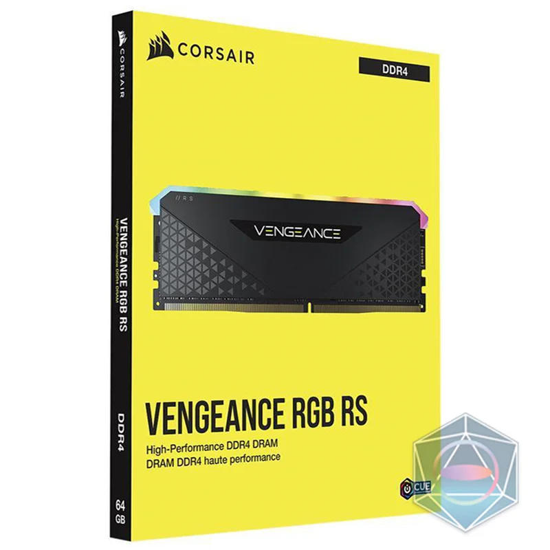 VENGEANCE RGB RS Black 16GB(2*8GB) 3200MHzرم کورسیر