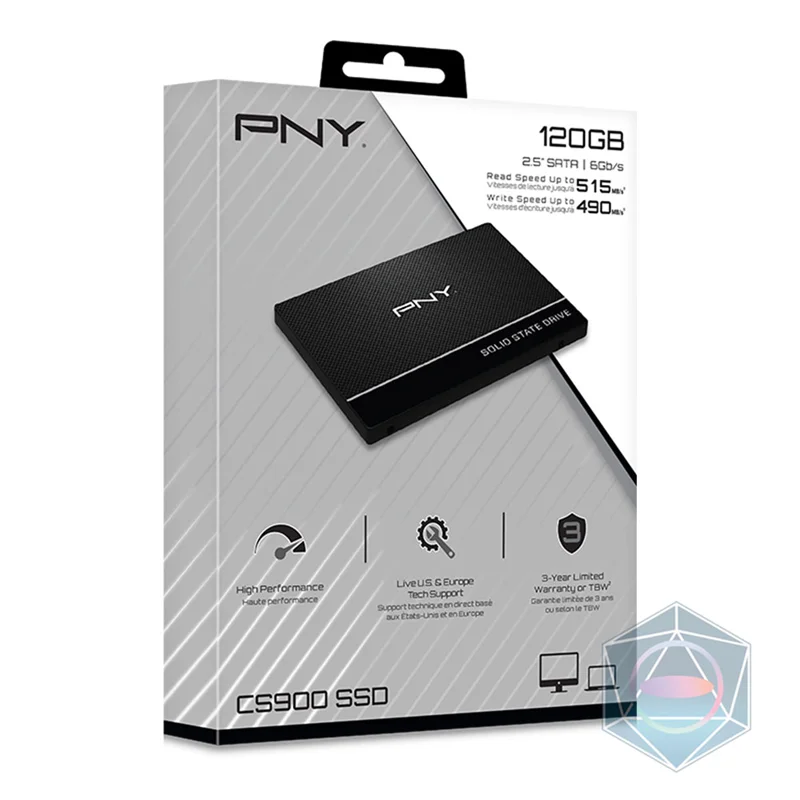 حافظه اس اس دی پی ان وای سری CS900 ظرفیت 120 گیگابایت