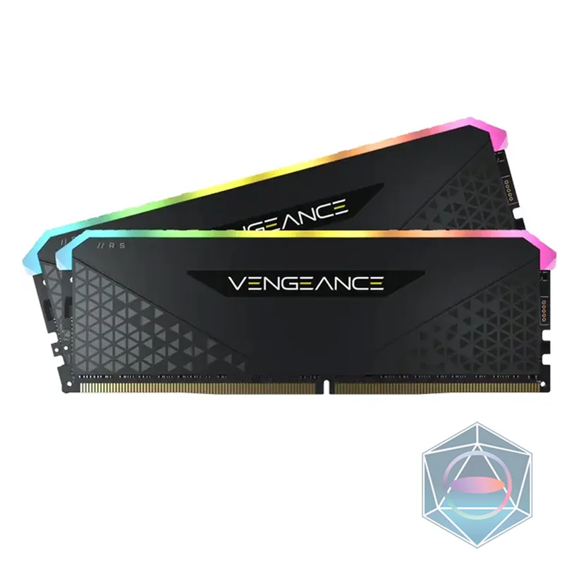 رم کورسیر دسکتاپ DDR4 دو کاناله 3200 مگاهرتز CL16 مدل Vengeance RGB RS ظرفیت16*1-(16 گیگابایت)