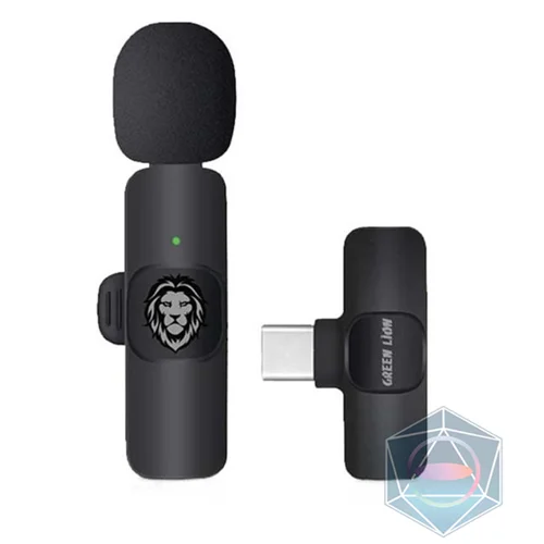 میکروفن یقهای Green Lion مدل 2 در 1 Solo Wireless