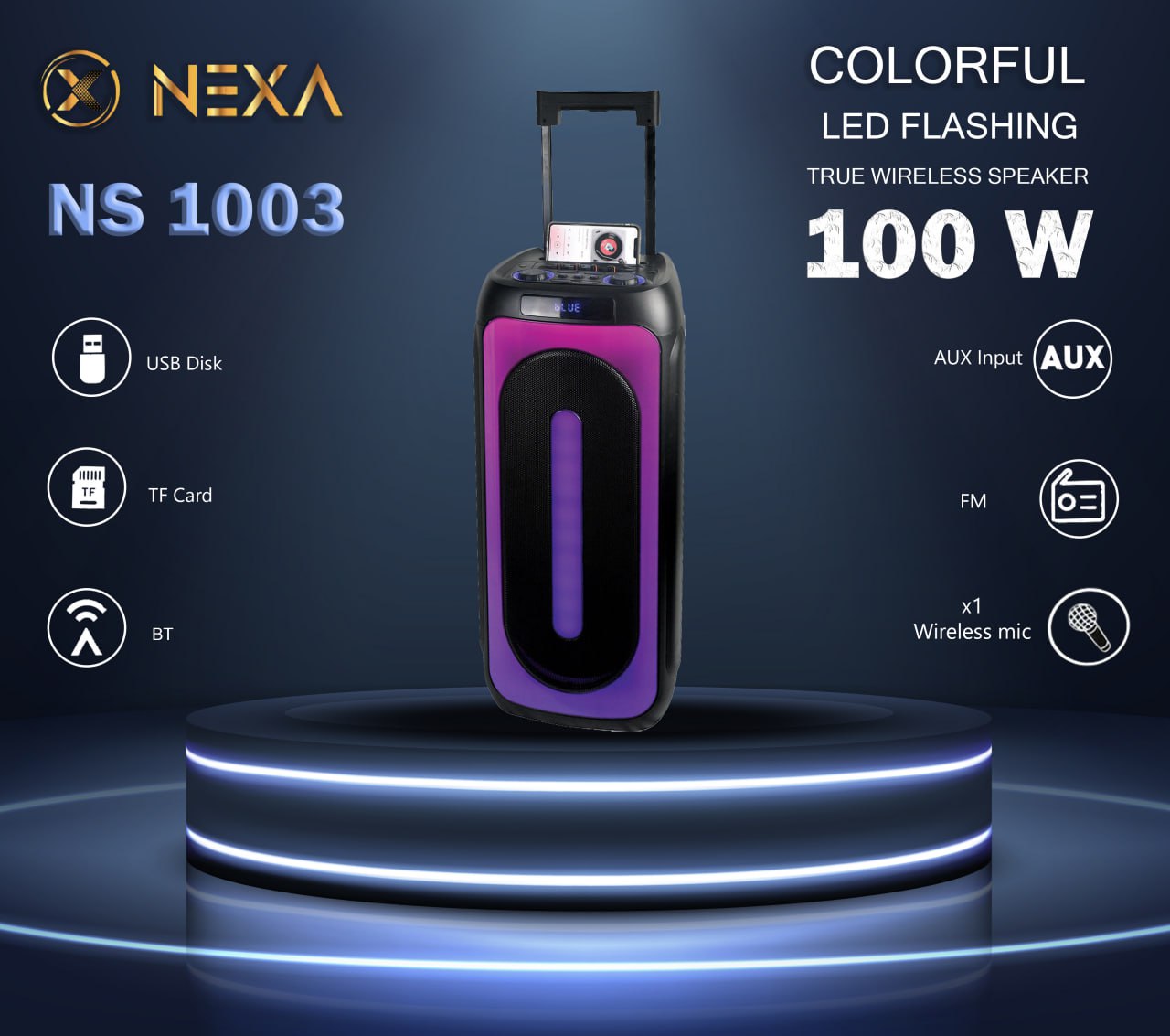 NEXA PARTY BOX NS1003-100W