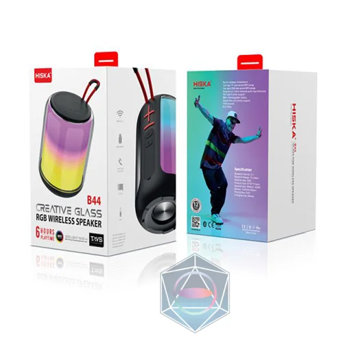 اسپیکر قابل حمل بلوتوثی B44 هیسکا