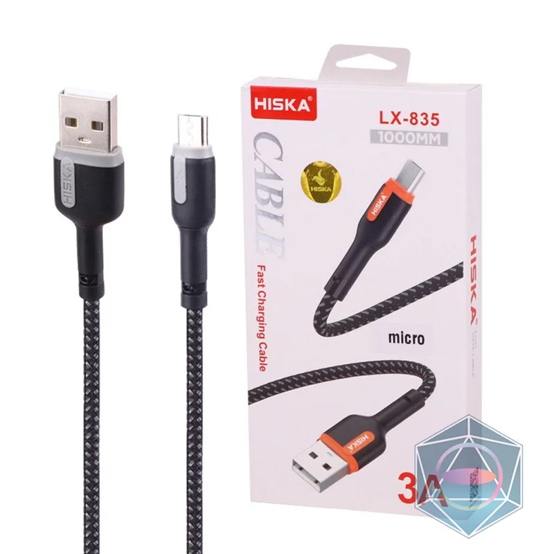 کابل شارژ LX835 هیسکا-پورت USB به Micro USB