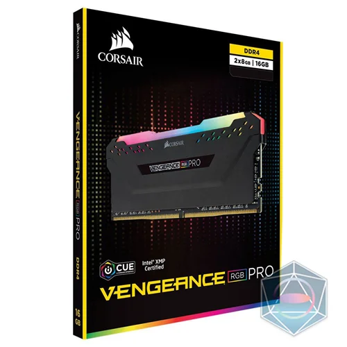 VENGEANCE RGB PRO Black 16GB(2*8GB) 3200MHzرم کورسیر