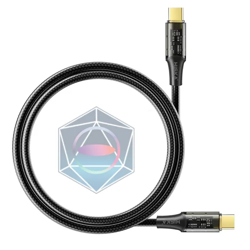 کابل شارژ LX12CC هیسکا Type-C به Type-C