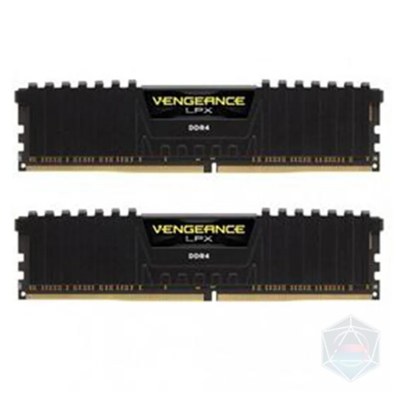 رم کورسیر دسکتاپ DDR4 دو کاناله 3200 مگاهرتز CL16 مدل Vengeance LPX ظرفیت8*2-(16 گیگابایت)
